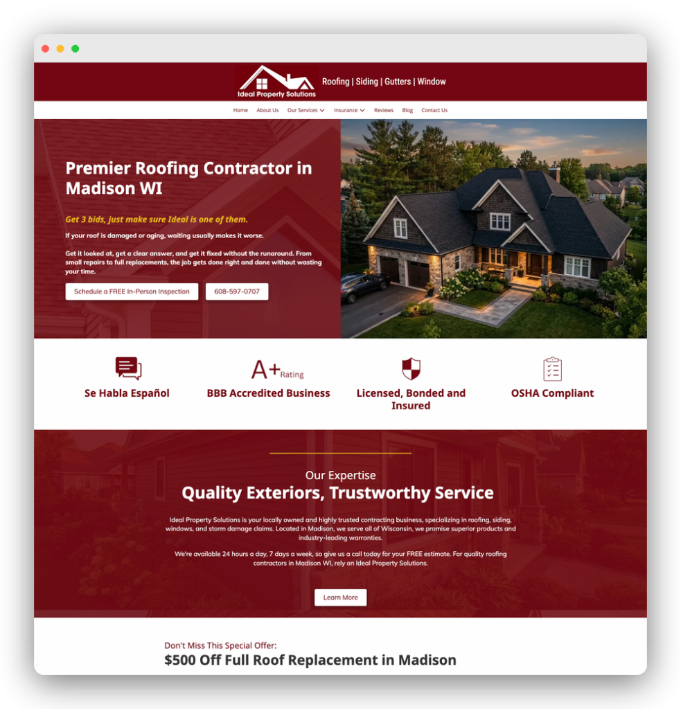Portfolio idealproperty home