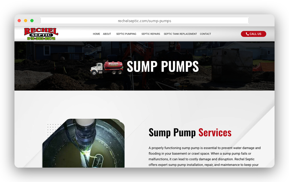Portfolio rechelseptic sumppumps